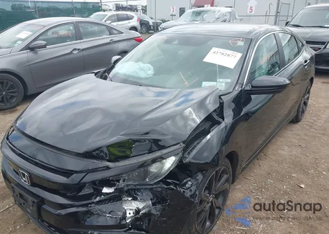 2020 Honda Civic Sport from USA, damaged, VIN 2HGFC2E89LH506729